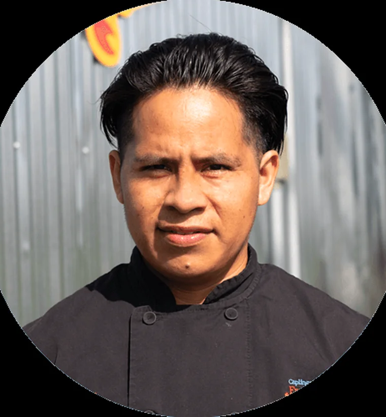 Eloy Mantecatl, owner of the Caplinger's Fresh Catch Pendleton Pike and The AMP locations