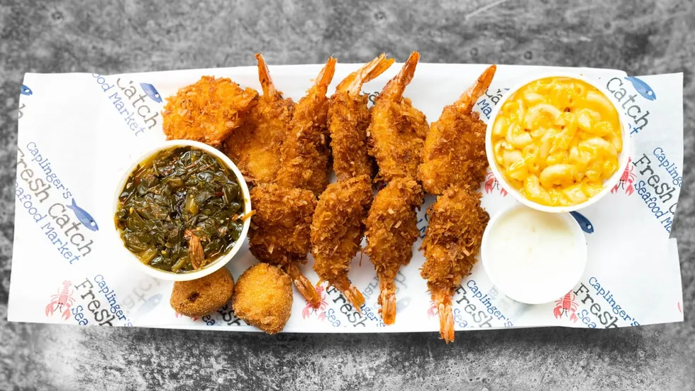Jumbo fried shrimp